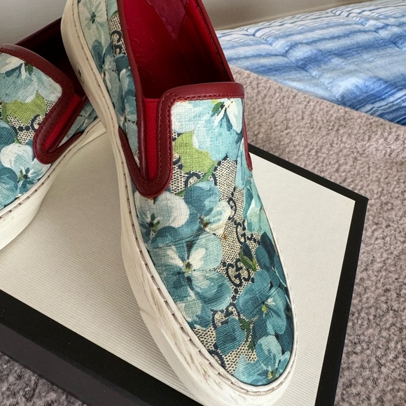 Gucci Supreme flora slip on sneakers - Picture 6 of 10